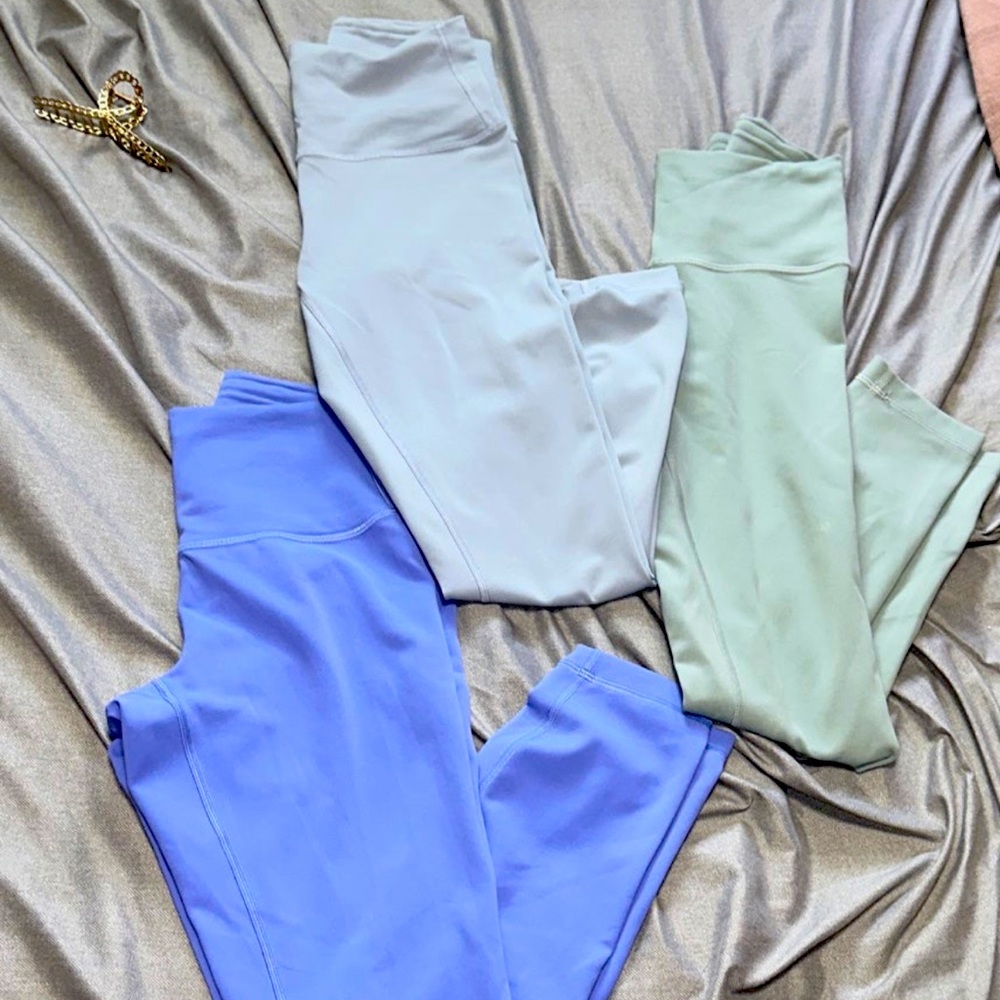 Set of 3 Wunder train lululemon leggings
